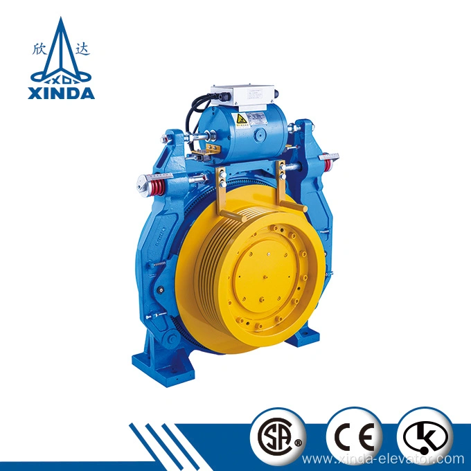 DC Elevator Parts Lift Gearless Traction Machine China